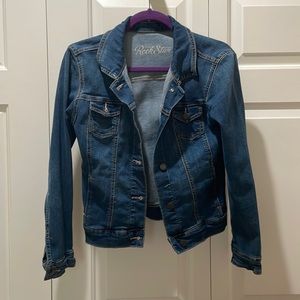 Medium wash denim jacket